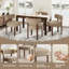 Chaise d'appoint rembourrée en bois massif-1149217609