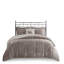 Ensemble d'édredon en duvet synthétique double / grand moelleux à Sherpa-117492969-117492970