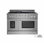 NXR Professional Ranges 48" 7.2 Cubic Feet Free Standing Range