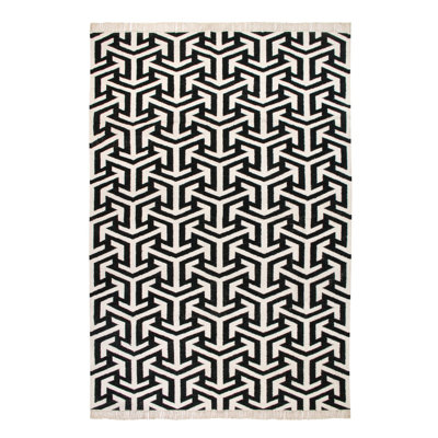 Amatista Geometric Hand Woven 160cm X 230cm Area Rug