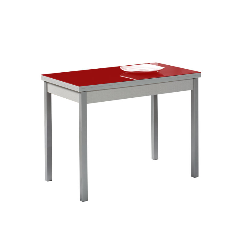 Hearthstone Rectangular 150Cm L x 60Cm W Dining Table, Red, 150cm L x 60cm W