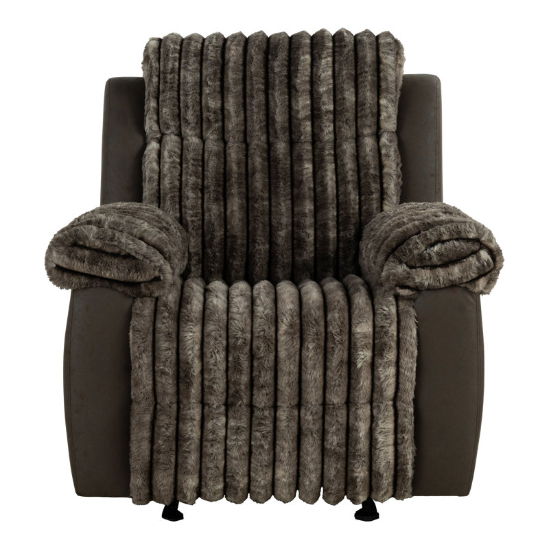 Ossa Manual Glider Recliner, Brown
