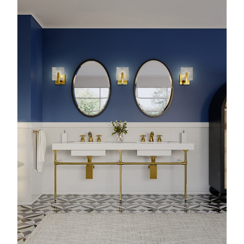 Arc 1 - Light Dimmable Bath Sconce, Vintage Platinum