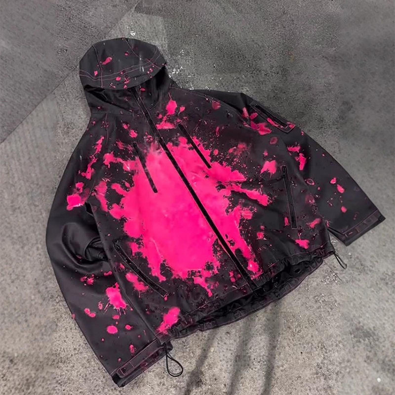 a coat Thermochromic Waterproof Jacket
