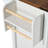 Durarte 53.5"W Kitchen Island, Locking Wheels, Drop Leaf-1784706918-1773416309