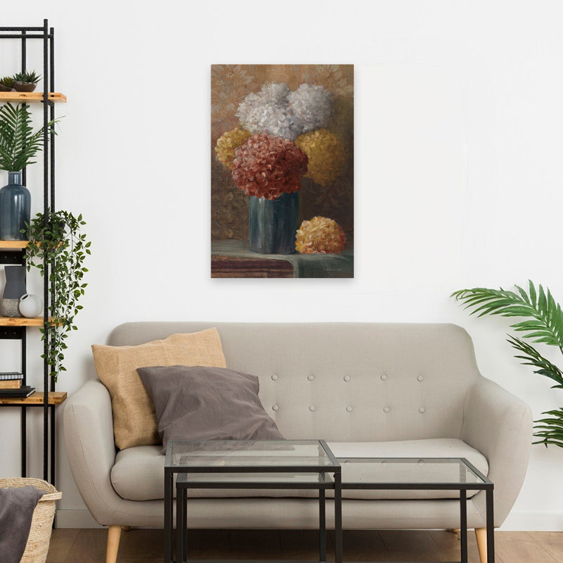 Hortensia traditionnel d'automne II, H 24 po x l 16 po
