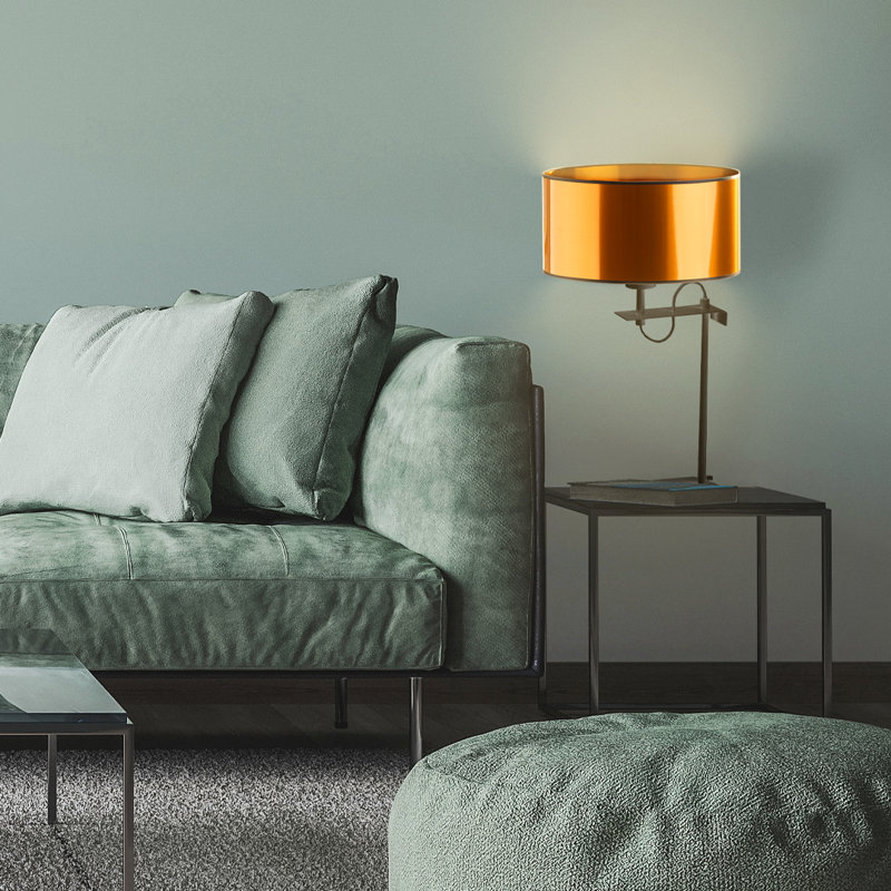 Krupa Metal Desk Lamp, Copper