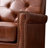 Stratton 31"W Transitional Genuine Leather Swivel Rocker Chair with Tufted Back and Nailhead Trim-1351458634