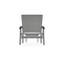 Belle Isle Sling Aluminum Frame Four Position Lay-flat Chaise With Marine Grade Polymer Arm Accent-1356401737-1356401757