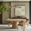 Table de salle à manger à piédestal Ajeenah-1606989163