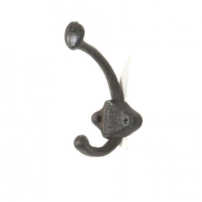 Lavone Iron Wall Wall Hook, Black