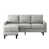 Polyester gris clair est en rupture de stock