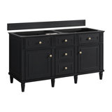 Lorelai 60'' W Double Bathroom Vanity Base