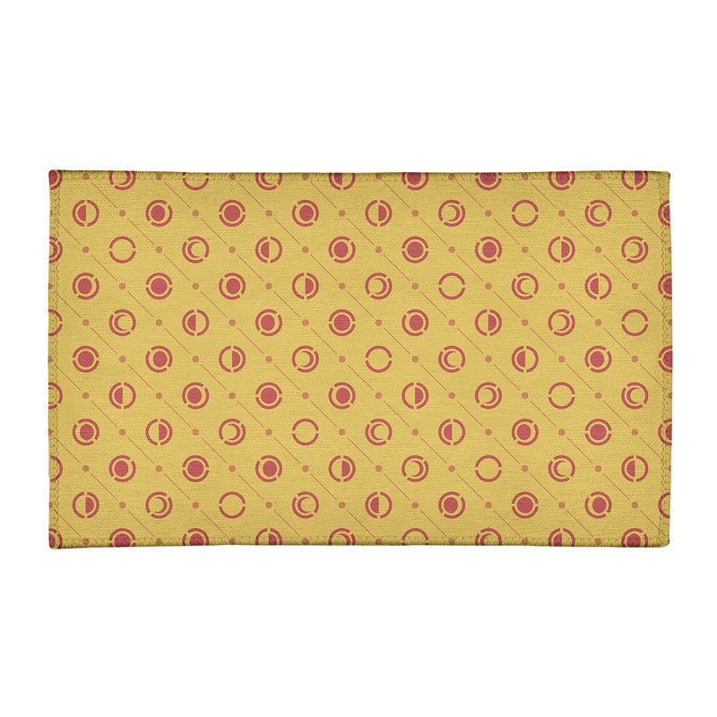 Chenille Geometric Indoor Rug, Rectangle 2' x 3'