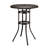 Outdoor Cast Aluminum Round Dining Table