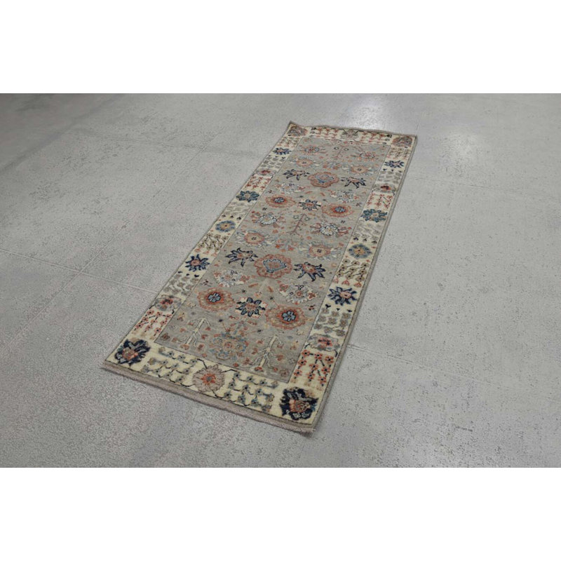 Transitional Hand Knotted Wool Oriental Area Rug