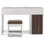 Ensemble coiffeuse Emme avec tabouret et miroir