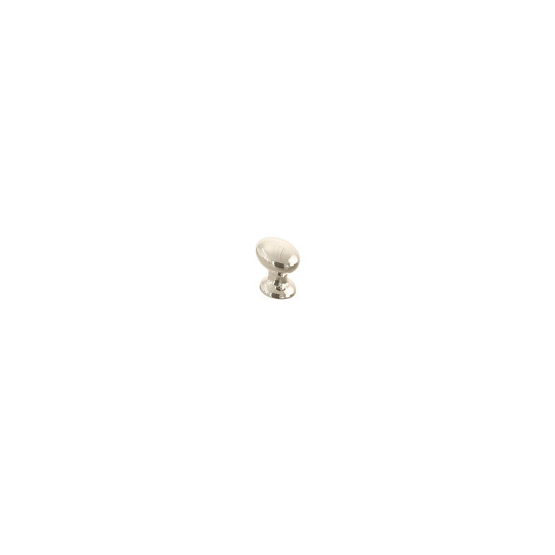 Poignée armoire Schaub Avenue, Nickel poli, 1 3/8"
