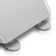 Croydex Canada White Toilet Seat - Antibacterial Treated Surface with Adjustable Hinges, Durable Polypropylene Material, Easy to Install, Adjustable from 120mm to 200mm