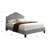 Gray Calupholstered Bed