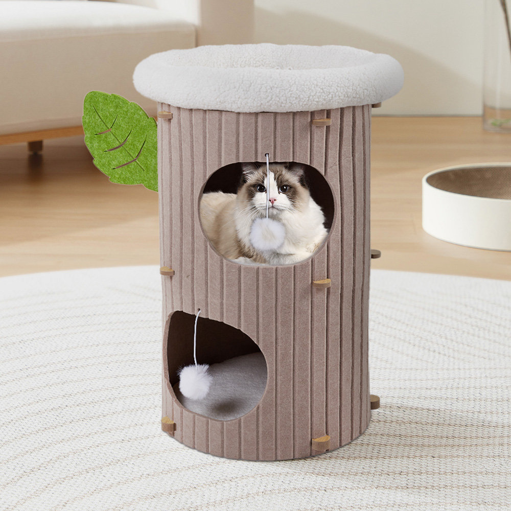 Fleece Nest Pet Bed