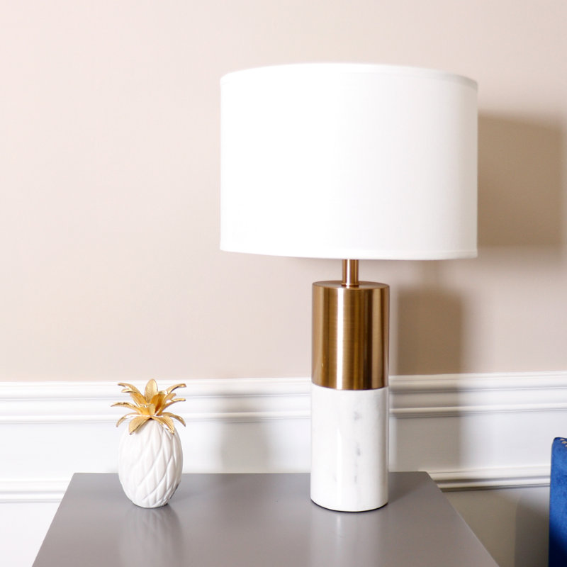 Rhoda Marble & Gold Table Lamp