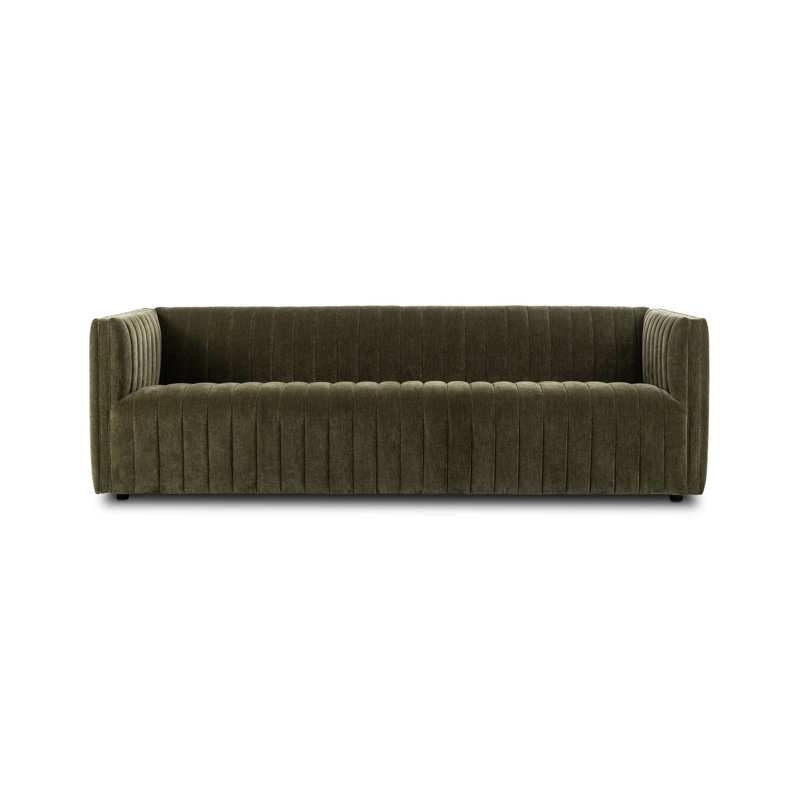 Augustine 97" Sofa, Sapphire Navy, 26.5" H x 88" W x 35" D