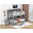 Gesko Solid Wood Twin Over Twin Bunk Bed with Built-In Ladder-1531252063