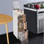 Armoire de rangement étroite en plastique 3 tiroirs