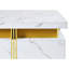 Table basse moderne avec rangement à 4 tiroirs et table basse contemporaine-708978063