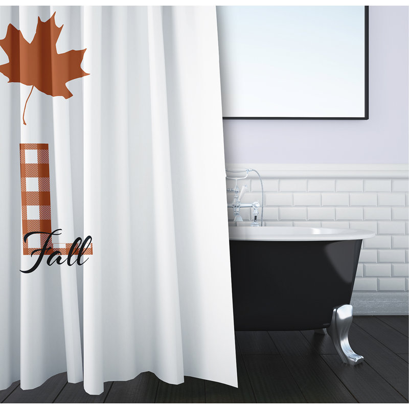 Sweet Fall Shower Curtain, Nutmeg