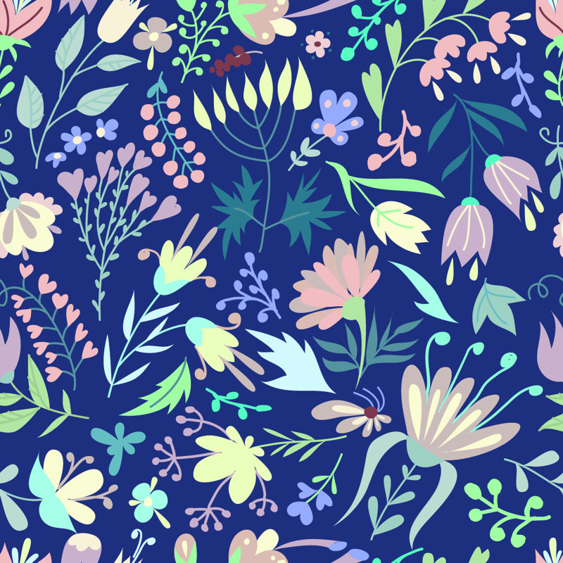 Peel & Stick Wall Mural, 10.42' W x 10.42' L
