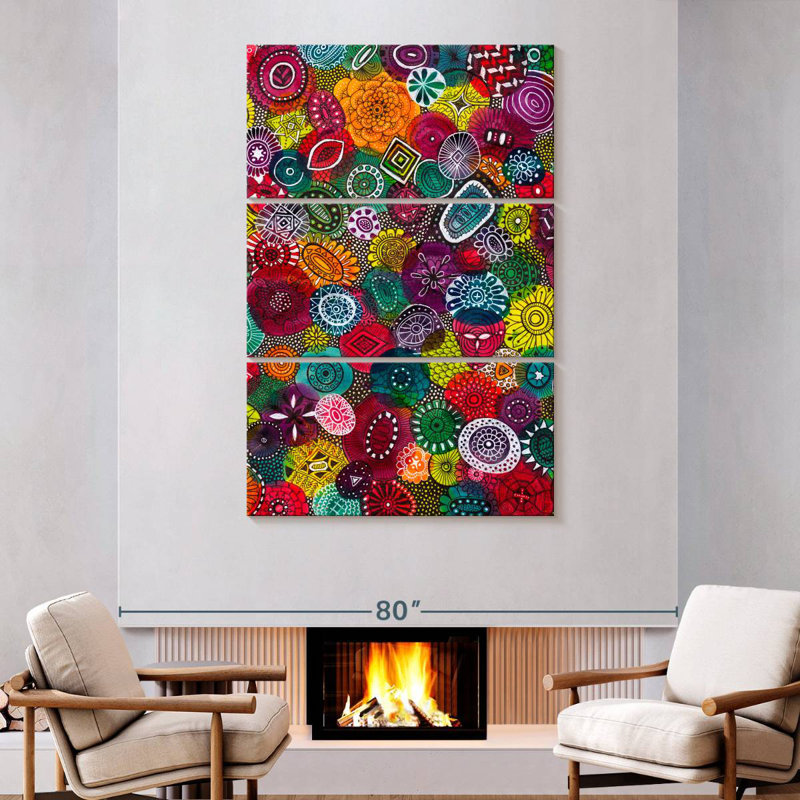 Kerner Autumn Jewels, 74'' H x 48'' W