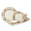 Holiday Plaid 12-Piece Dinnerware Set