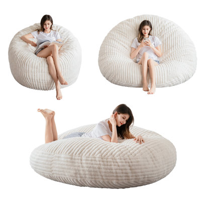 3 in 1 Convertible Bean Bag Chair by Trule