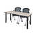 Neelesh Kee Training Table Top & 2 Cadence Nesting Chairs