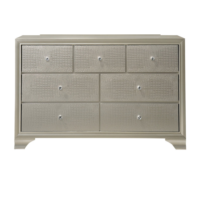 Mobilier de chambre à coucher en bois 1pc, Champagne