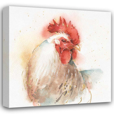 Rosalind Wheeler Audit, Lisa Gallery Wrapped Canvas Art Titled: Farm Friends V