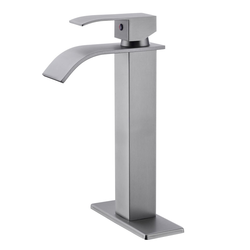 Single-handle Bathroom Faucet, Brushed Nickel
