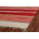 Druggets Cotton Striped Area Rug in Red/Ivory