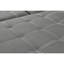 Canapé-lit en U gris anthracite | lit surdimensionné 2-en-1 coulissant | méridienne à double rangement | parfait pour les salons modernes