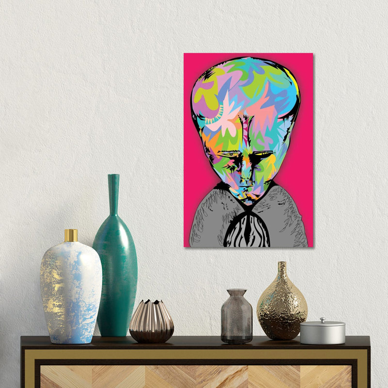 Esoteric Alien by TECHNODROME1 - Gallery-Wrapped Canvas Giclée on Canvas, 45.72 cm H x 30.48 cm W x 1.905 cm D