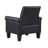 Alrun Upholstered 29" Wide Faux Leather Armchair-1836319326