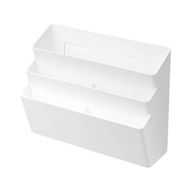 Yamazaki Home Plate Under Shelf Storage Rack - White