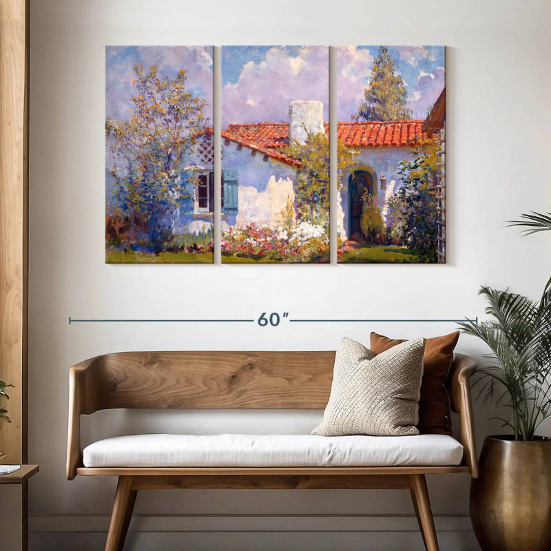 Lilie Artist Cottage, 32" H x 50" W