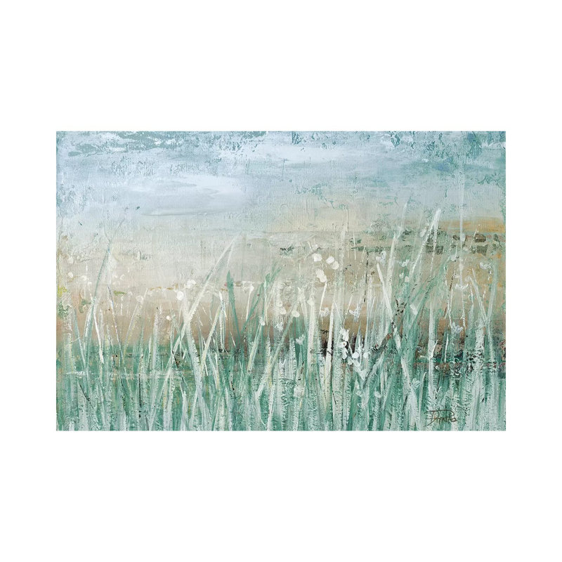 Grass Memories by Patricia Pinto - Wrapped Canvas Painting, 66.04 cm H x 45.72 cm W x 3.175 cm D