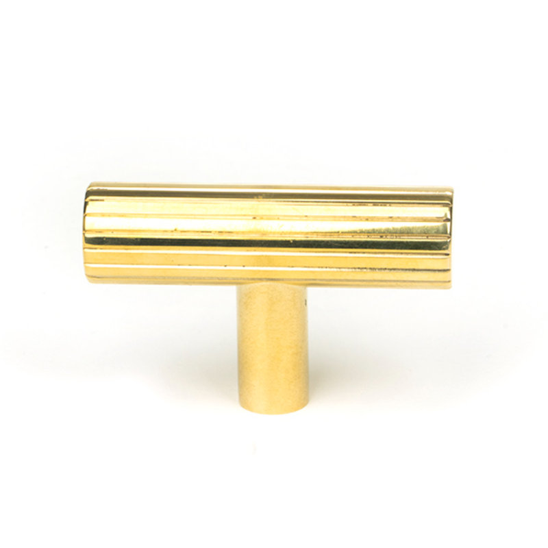 Bar Handle, Polished Brass