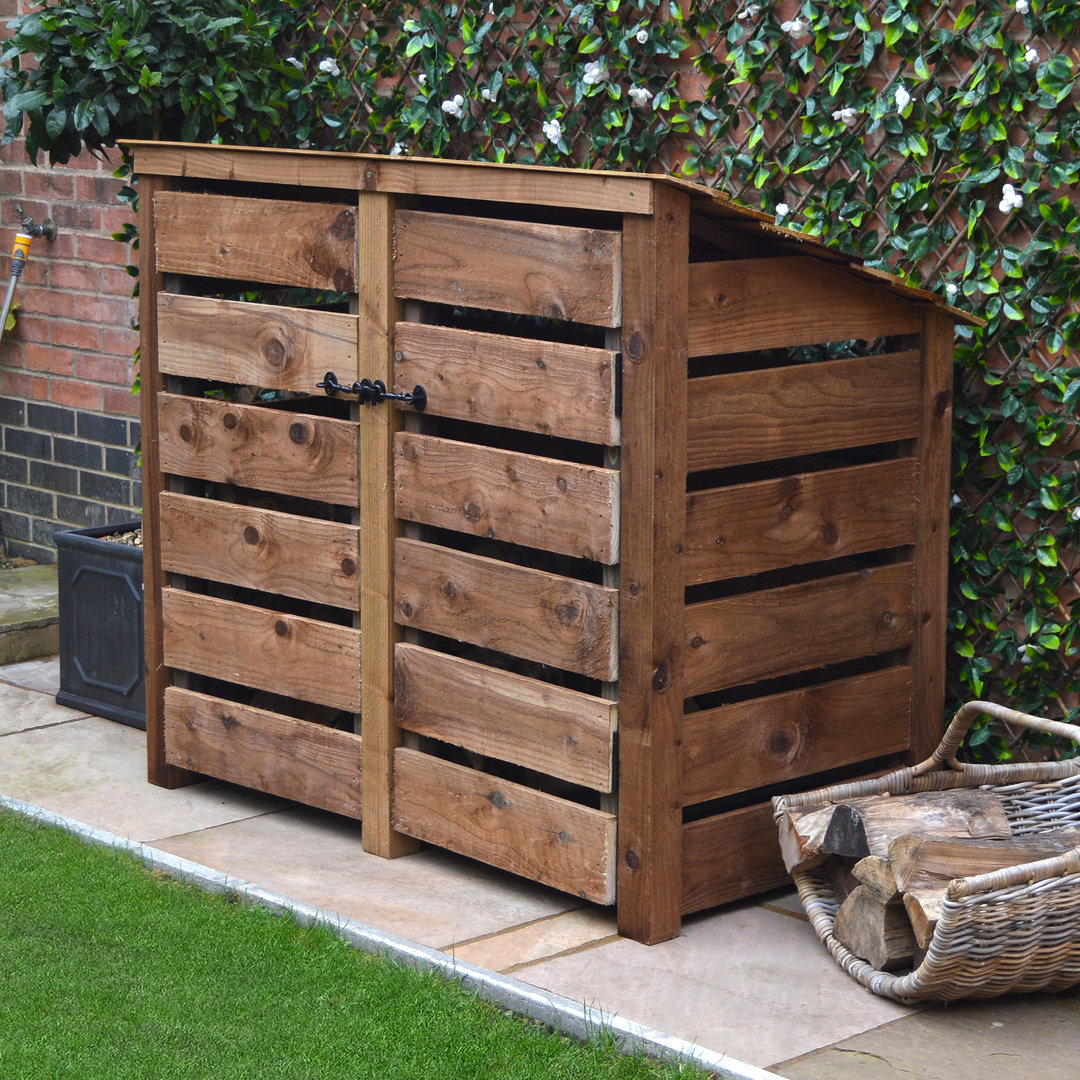 5 Ft. x 3 Ft. Wood Log Store