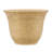 HC Companies Sierra 10 Inch Round Garden Planter Pot, Arizona Sand (2 Pack)