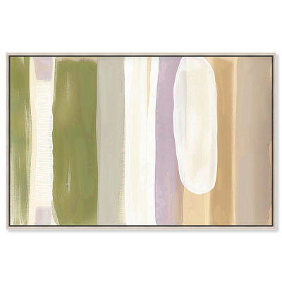 «Verdant Hush», toile abstraite par Art Remedy